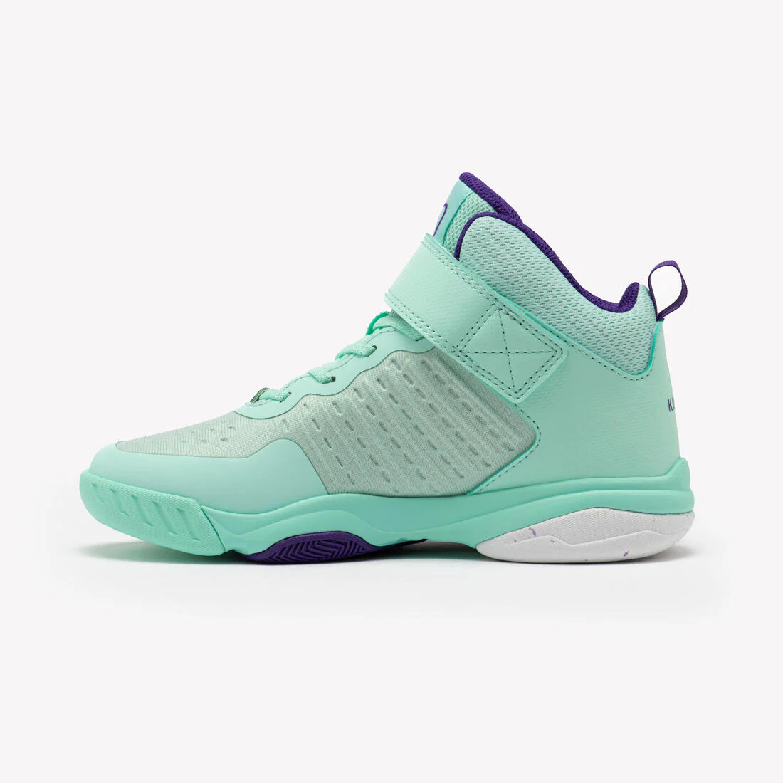 Zapatillas de baloncesto niño - SS500 High júnior turquesa - Image 7