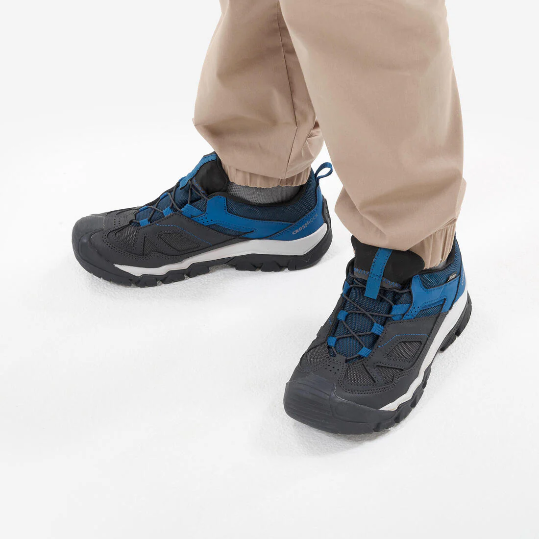 Zapatillas de montaña y trekking impermeables Niños 35 a 38 Quechua Crossrock - Image 3