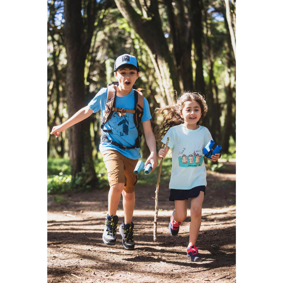 Zapatillas de montaña y trekking velcro Niños 24 a 34 Quechua MH100 - Image 8