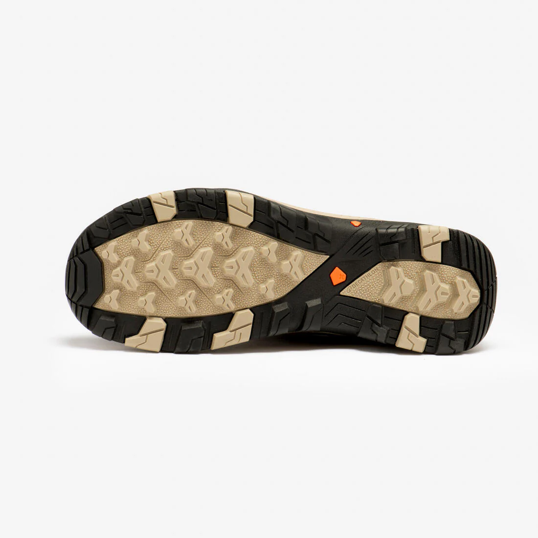 Zapatillas de senderismo caña baja impermeables hombre, MH500 marrón - Image 3