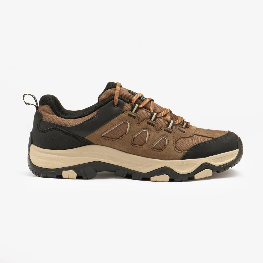Zapatillas de senderismo caña baja impermeables hombre, MH500 marrón - Image 4