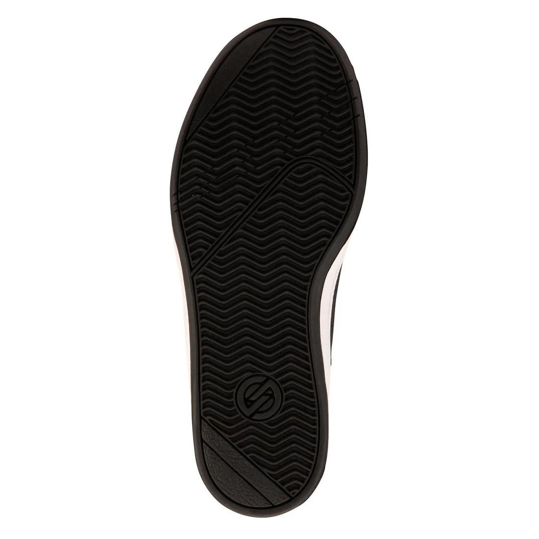 Zapatillas de skate resistentes Niños Oxelo Crush 100 Negro naranja - Image 6