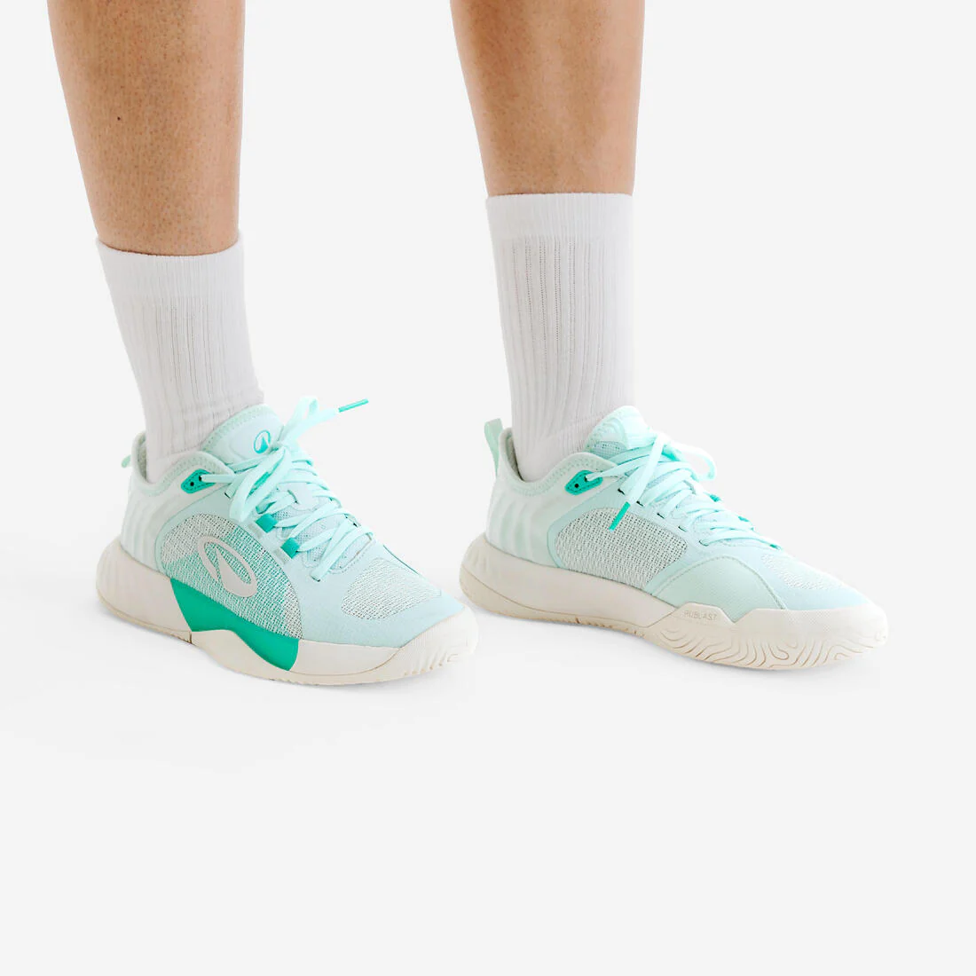 Zapatillas de tenis multipista cómodas mujer, Unrupt team verde - Image 6