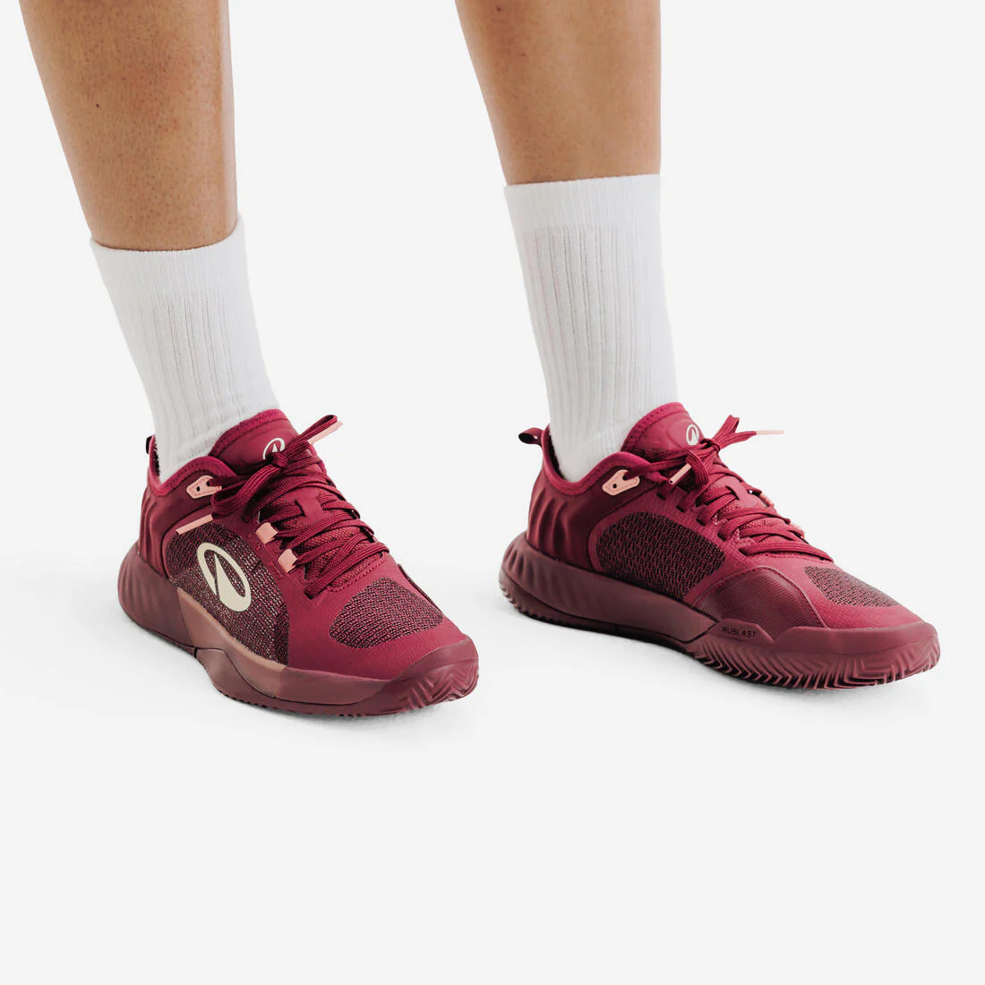 Zapatillas de tenis tierra batida cómodas mujer, Unrupt team violeta - Image 6