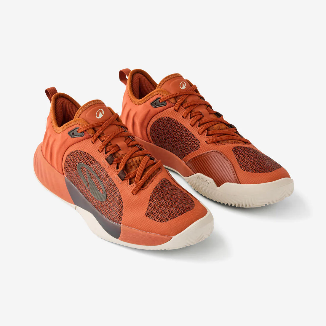 Zapatillas de tenis tierra batida resistentes hombre, Unrupt team marrón - Image 2