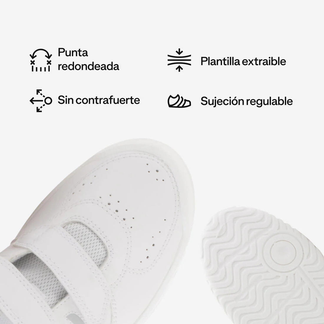 Zapatillas deportivas velcro Niños Ts 100 del 26 al 39 - Image 5